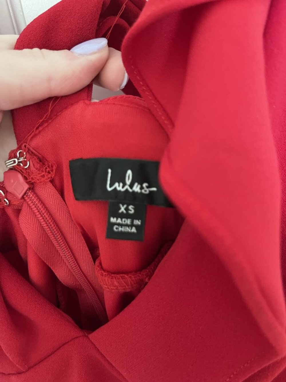 Lulus Red Ruffle Jumpsuit - Picture 5 of 5